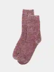 Алый термоноски женские, пушистые, белые, из норки, 2 пары
