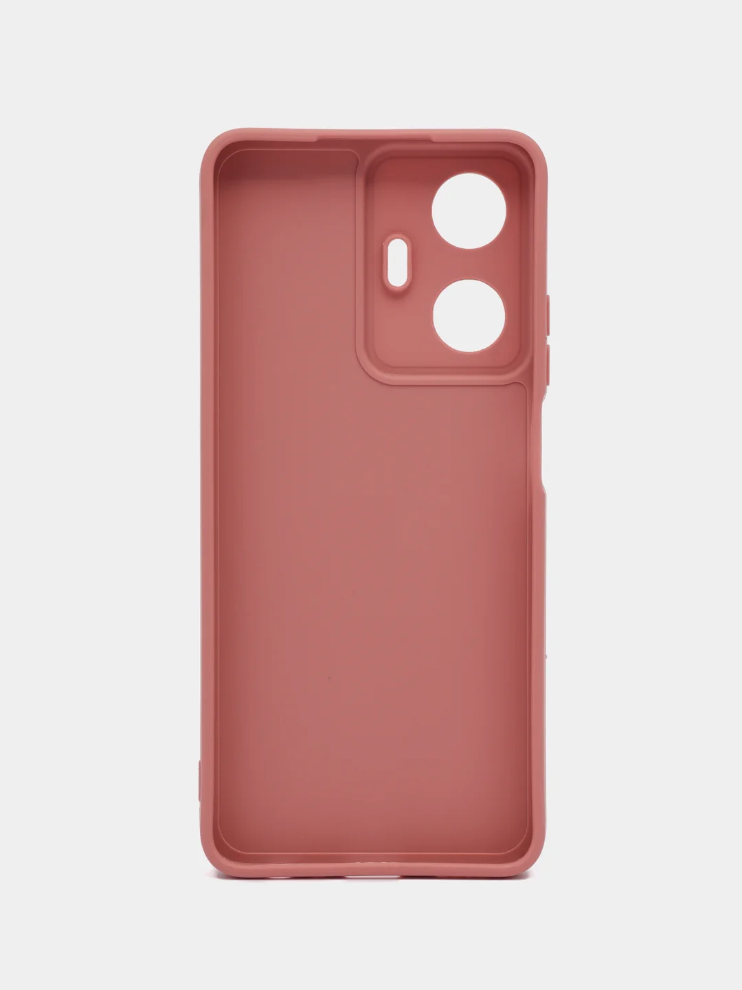 Пудровый чехол для Realme C55 4G, Реалми С55 4 джи противоударный, с защитой камеры