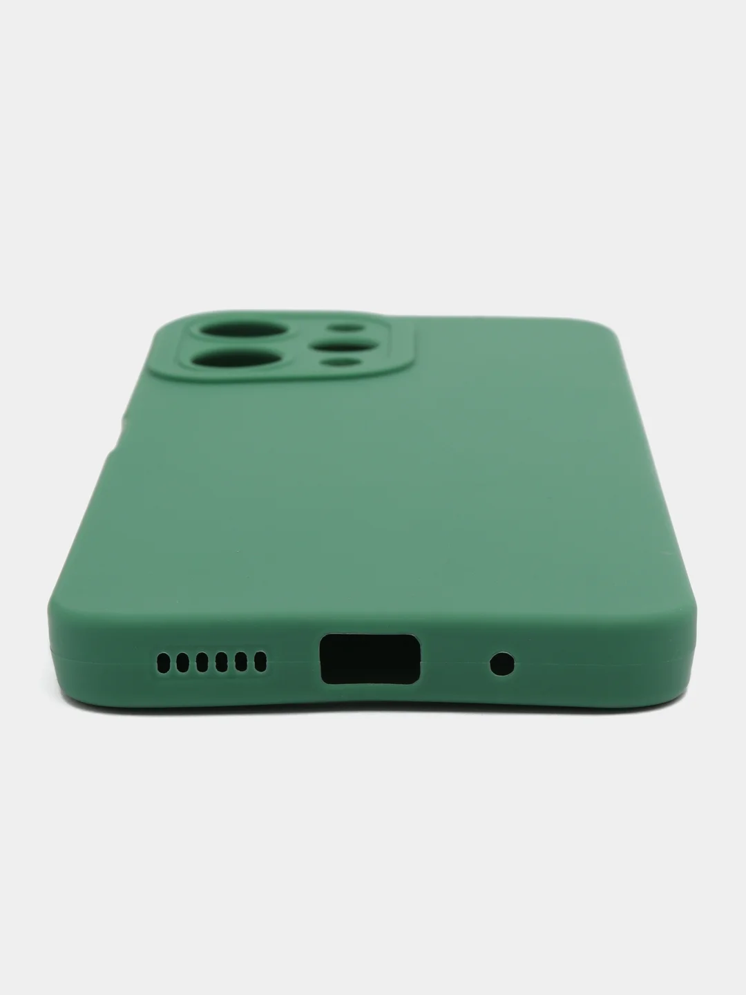 Зеленый чехол для Xiaomi Redmi 12 4G, Сяоми Редми 12 4G, противоударный, с защитой камеры