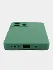 Зеленый чехол для Xiaomi Redmi 12 4G, Сяоми Редми 12 4G, противоударный, с защитой камеры