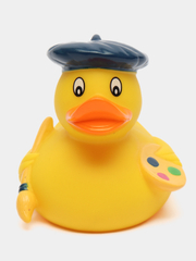Игрушка для ванной Funny Ducks "Художник уточка", 1886, сувенир