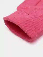 Тёмно-розовый перчатки демисезонные сенсорные