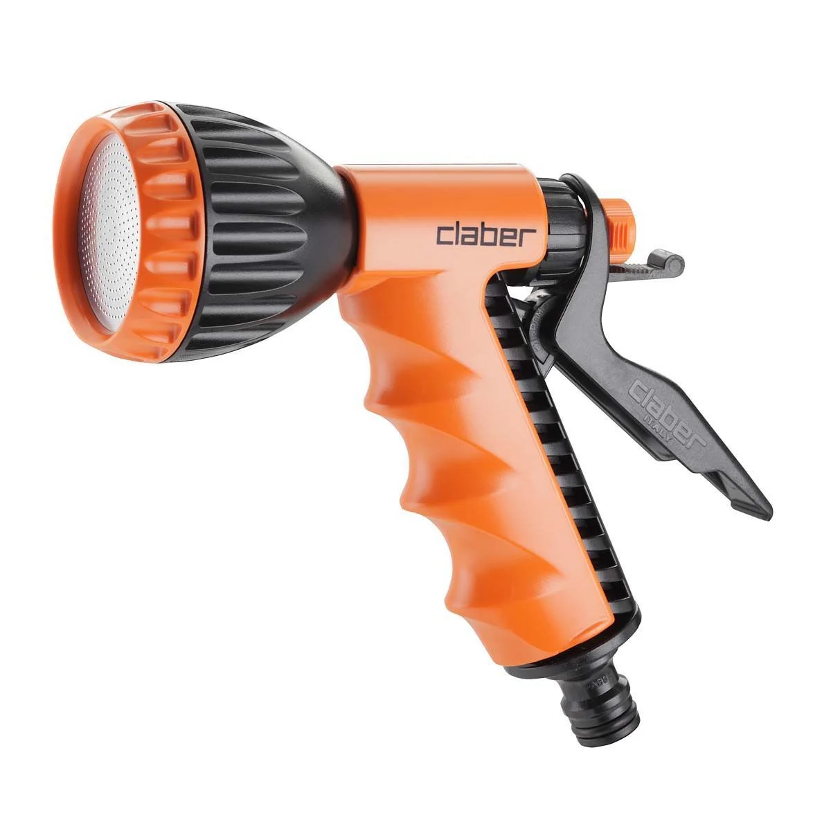 Оранжевый пистолет-распылитель для полива Claber ERGO SHOWER PISTOL