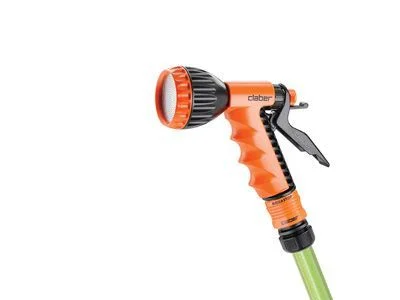 Оранжевый пистолет-распылитель для полива Claber ERGO SHOWER PISTOL