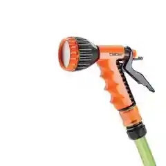 Оранжевый пистолет-распылитель для полива Claber ERGO SHOWER PISTOL