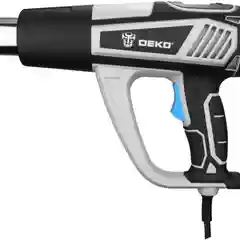 Черный фен DEKO HG2500 PRO, 2500 Вт, с LCD дисплеем