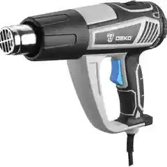 Черный фен DEKO HG2500 PRO, 2500 Вт, с LCD дисплеем