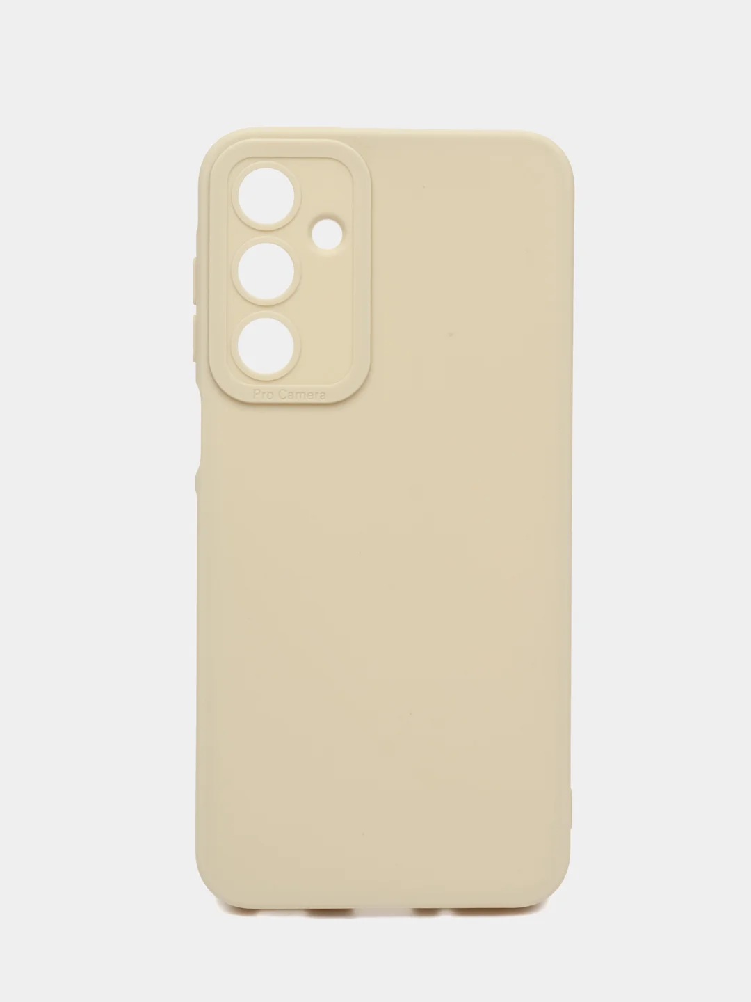 Молочный чехол для Samsung Galaxy A16, Самсунг Галакси A16, с защитой камеры