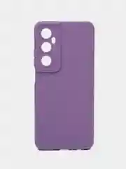 Лавандовый чехол для Realme C65 4G (Реалми С65 4 Джи), противоударный, с защитой камеры