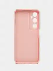 Розовый чехол для Realme C65 4G (Реалми С65 4 Джи), противоударный, с бортиками