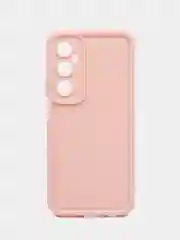 Розовый чехол для Realme C65 4G (Реалми С65 4 Джи), противоударный, с бортиками