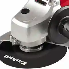 Черный машина шлифовальная угловая Einhell TC-AG 115, 500 Вт, 115 мм