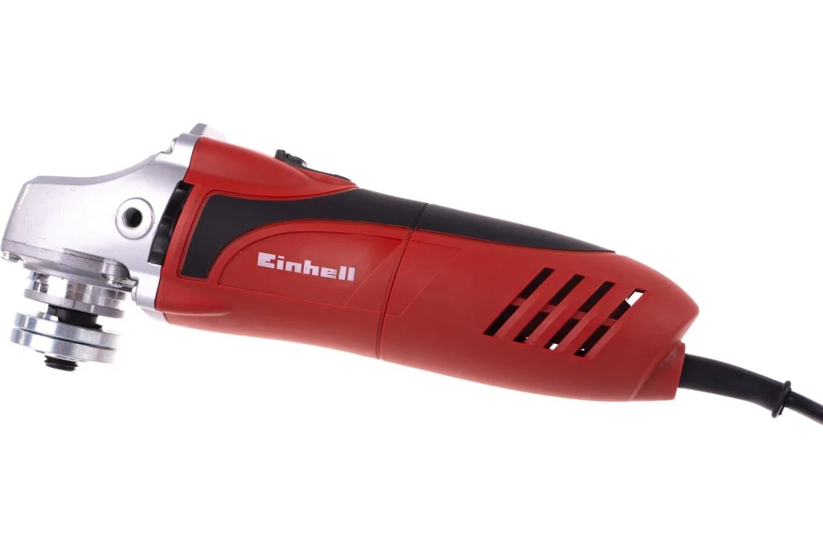 Черный машина шлифовальная угловая Einhell TC-AG 115, 500 Вт, 115 мм