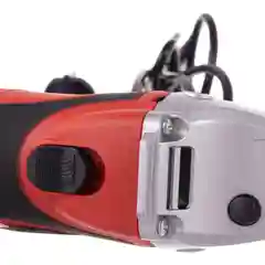 Черный машина шлифовальная угловая Einhell TC-AG 115, 500 Вт, 115 мм