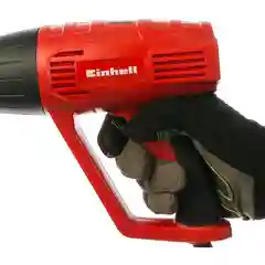 Красный фен технический Einhell TC-HA 2000/1, 2000 Вт, 350/550C