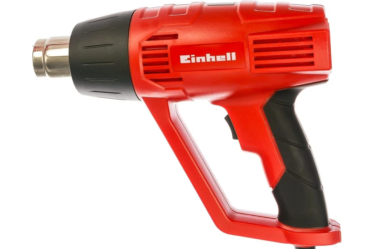 Красный фен технический Einhell TC-HA 2000/1, 2000 Вт, 350/550C