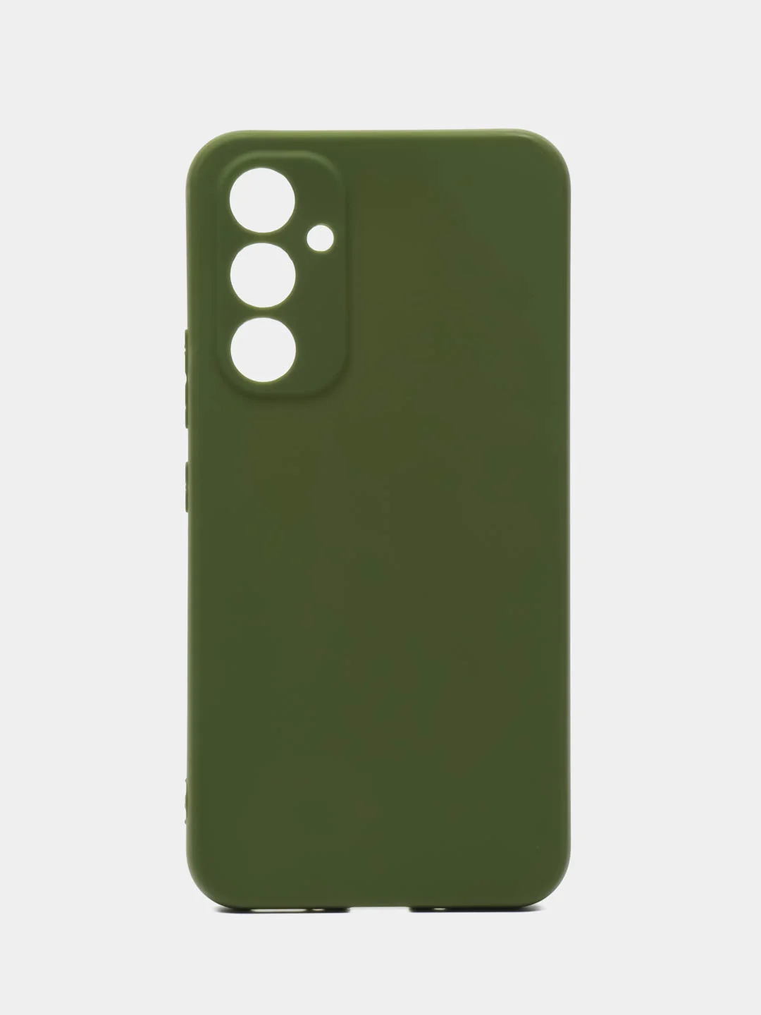 Зелёный хаки чехол для Samsung Galaxy A54 / самсунг А54, цветная накладка