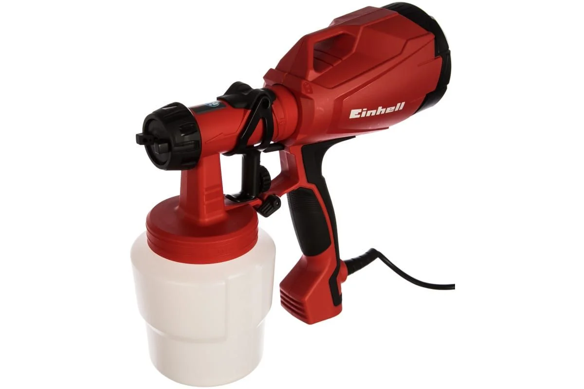 Красный краскопульт Einhell TC-SY 400 P, 400Вт, 500 мл/мин