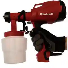 Красный краскопульт Einhell TC-SY 400 P, 400Вт, 500 мл/мин
