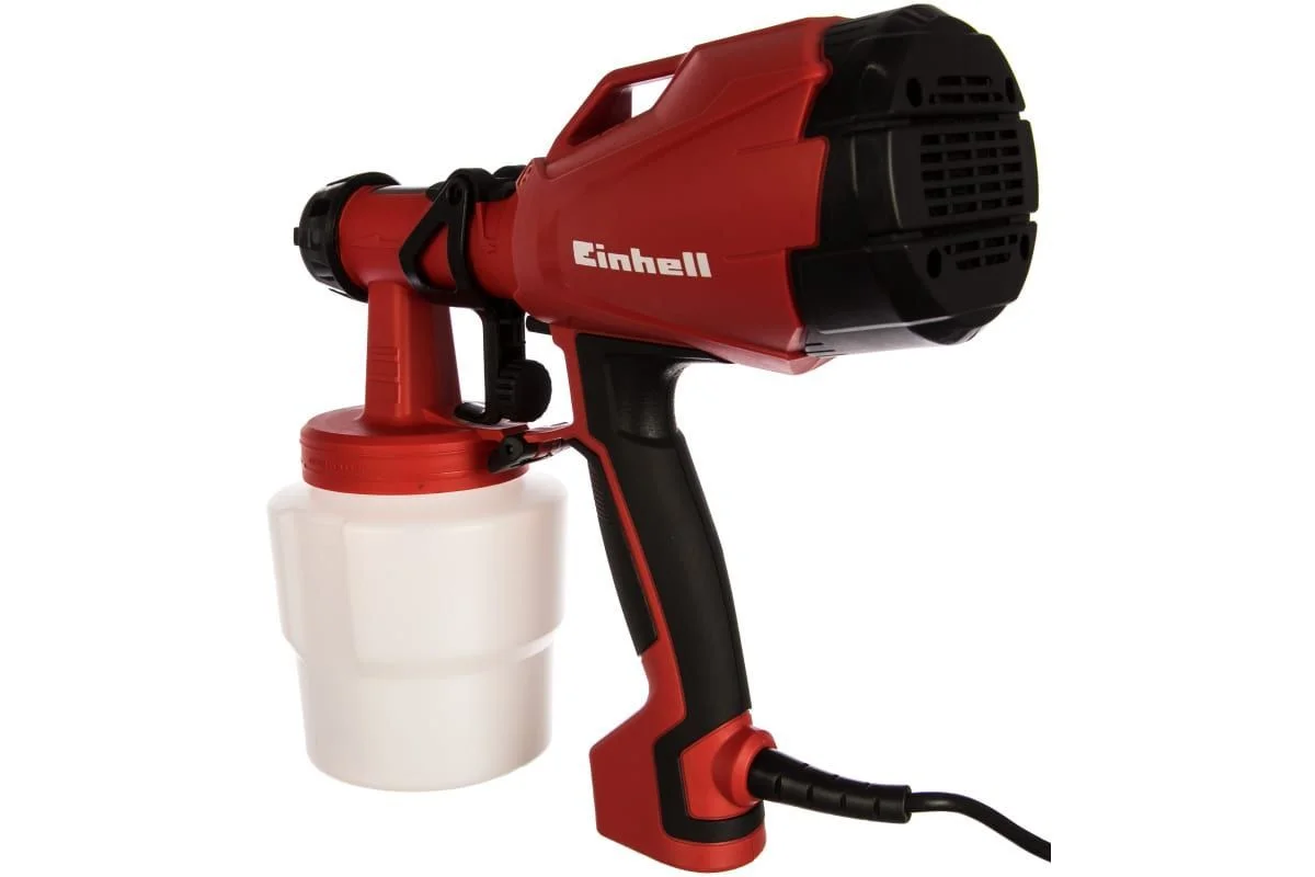 Красный краскопульт Einhell TC-SY 400 P, 400Вт, 500 мл/мин