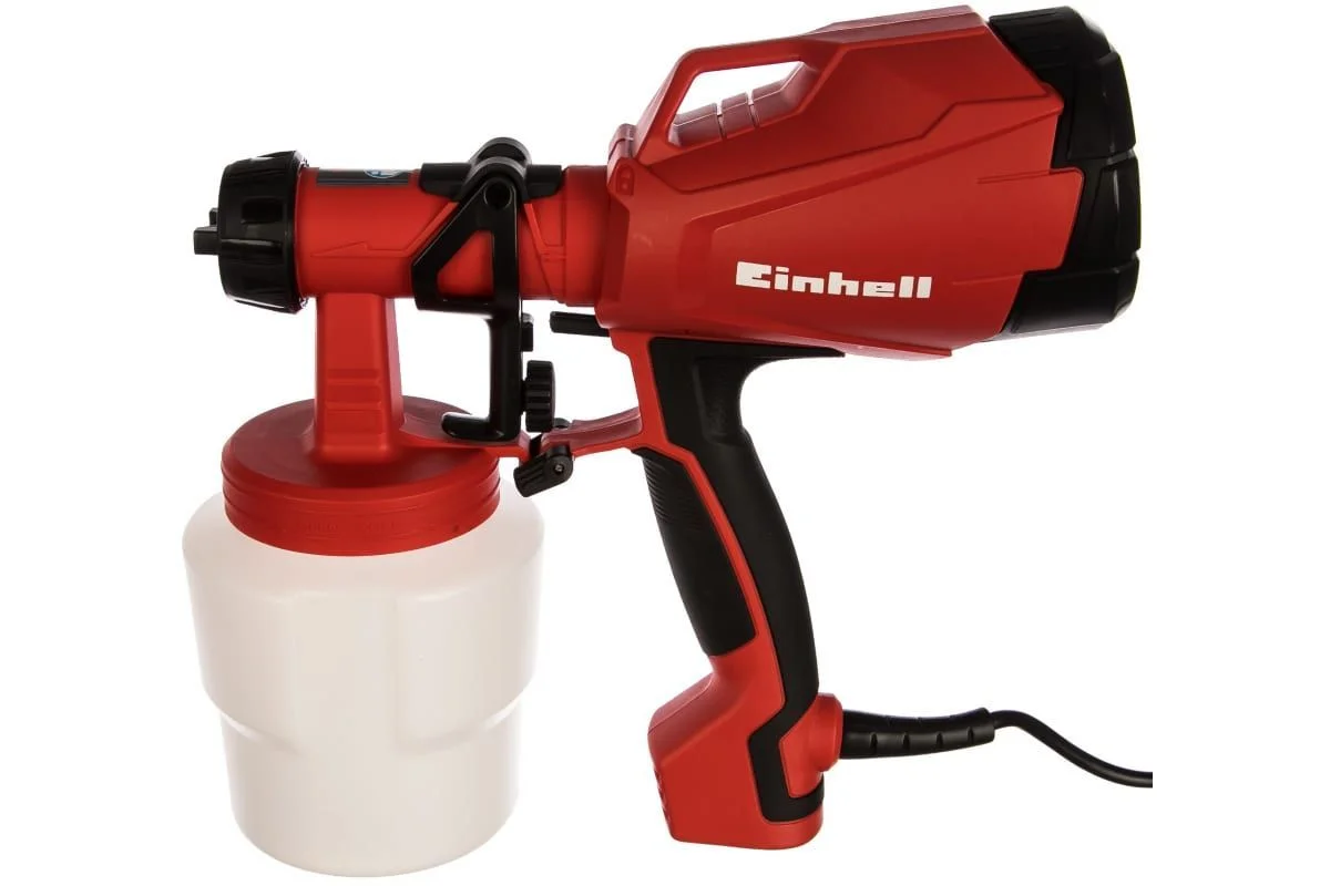 Красный краскопульт Einhell TC-SY 400 P, 400Вт, 500 мл/мин