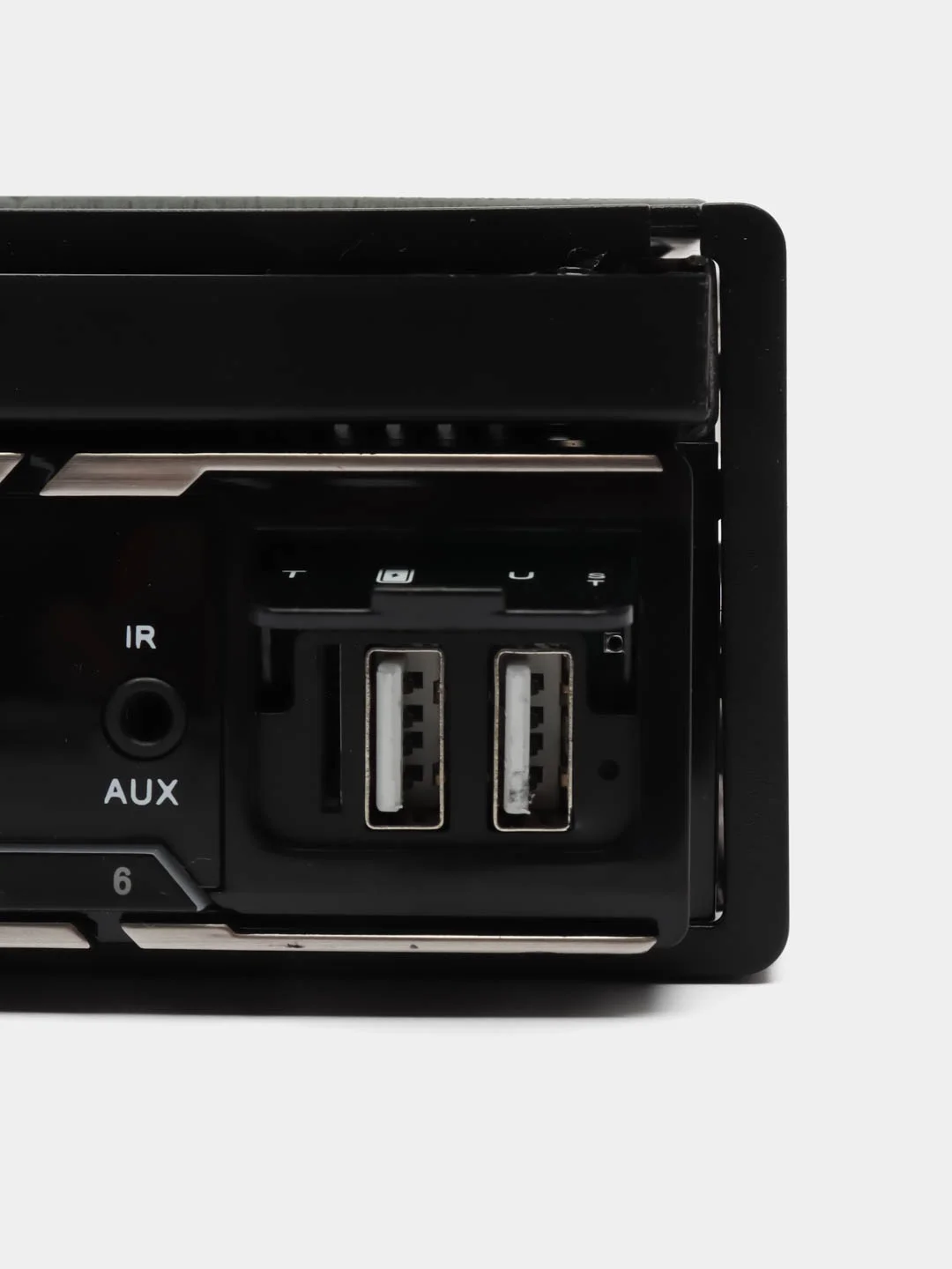 Автомагнитола 9607W AndroidAuto, CarPlay, с электрическим выдвижным экраном 7 дюймов