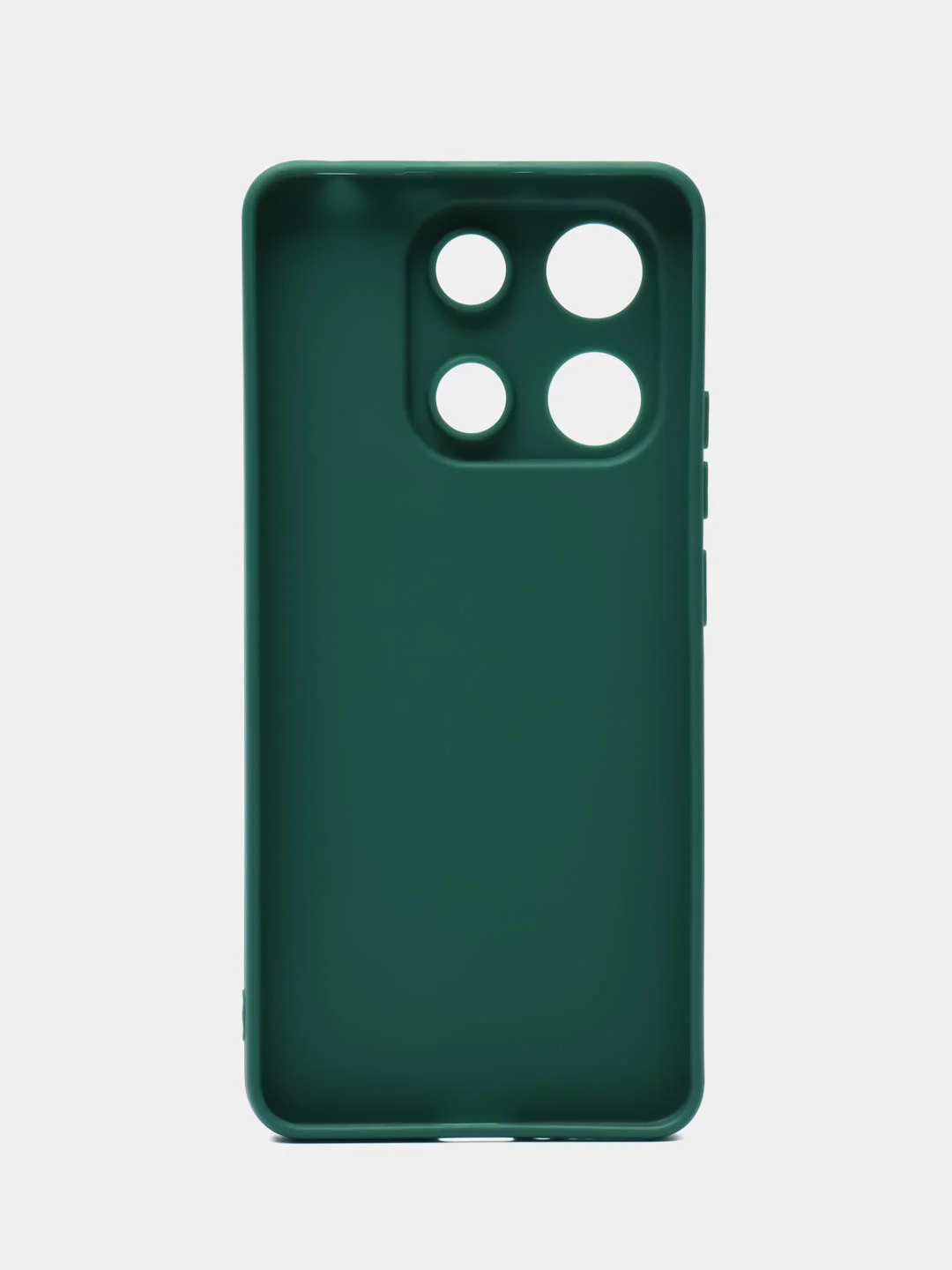 Тёмно-зелёный чехол для Xiaomi Note 13 4G, цветной, накладка, матовая