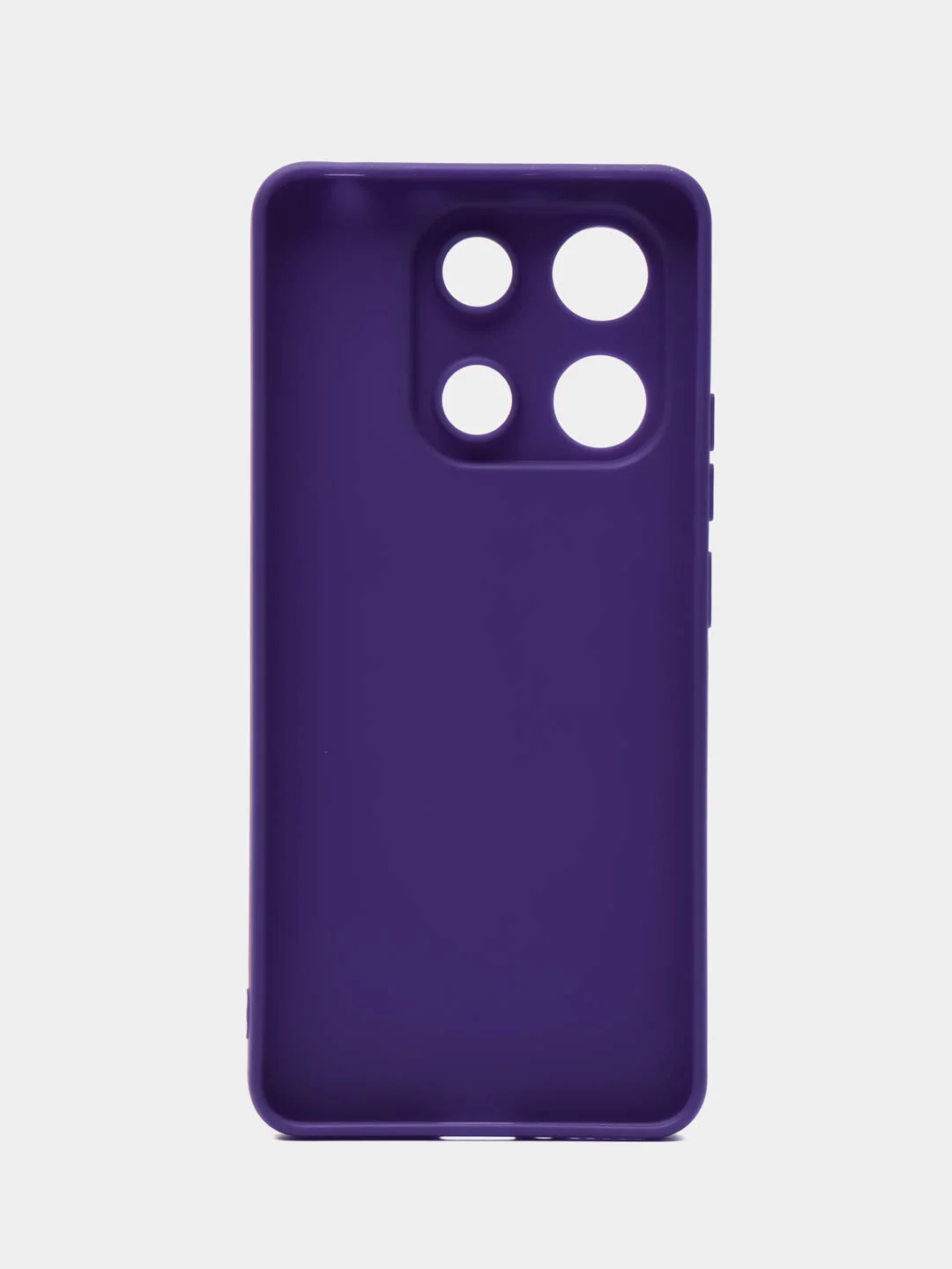 Фиолетовый чехол для Xiaomi Note 13 4G, цветной, накладка, матовая