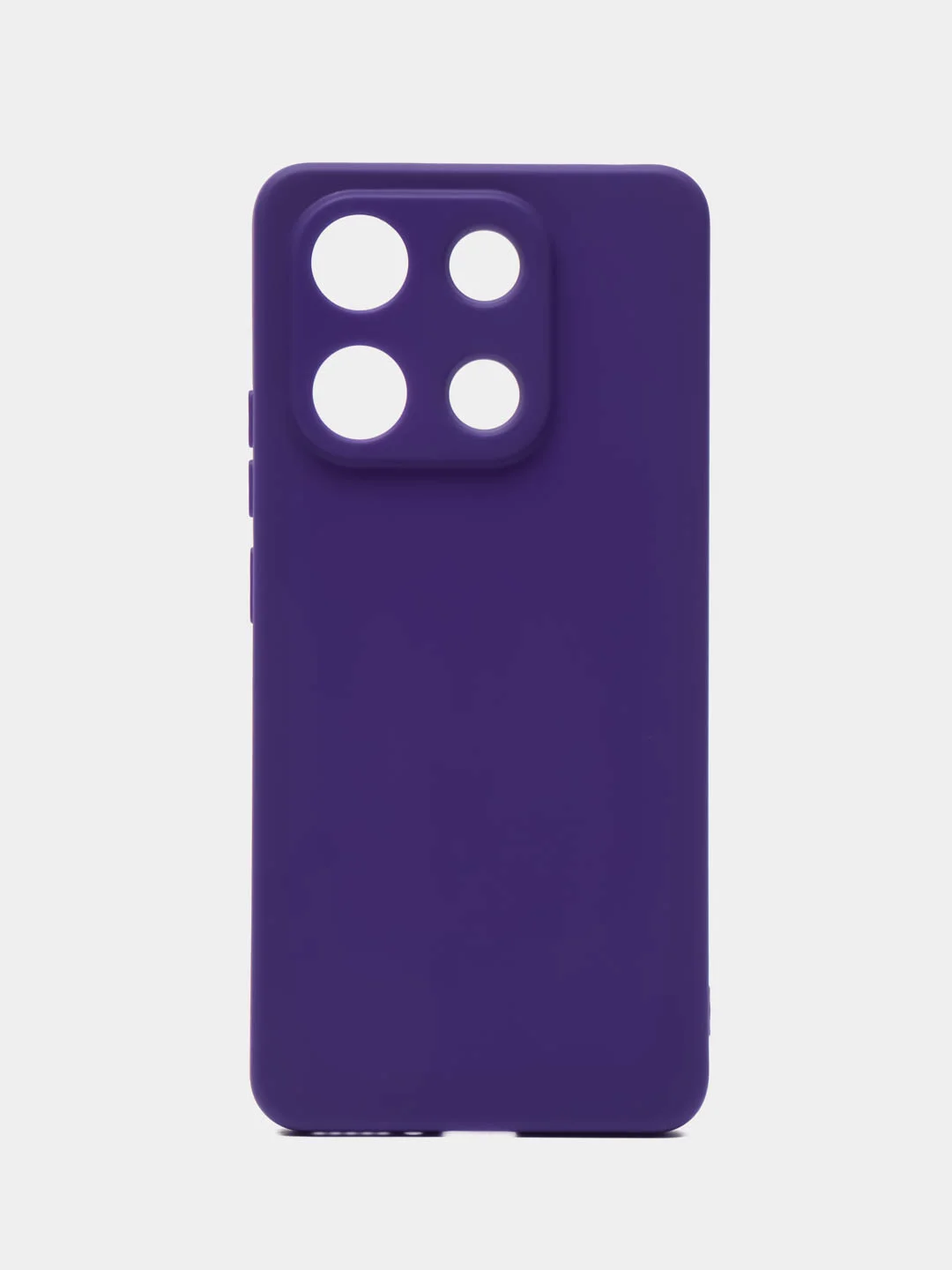 Фиолетовый чехол для Xiaomi Note 13 4G, цветной, накладка, матовая