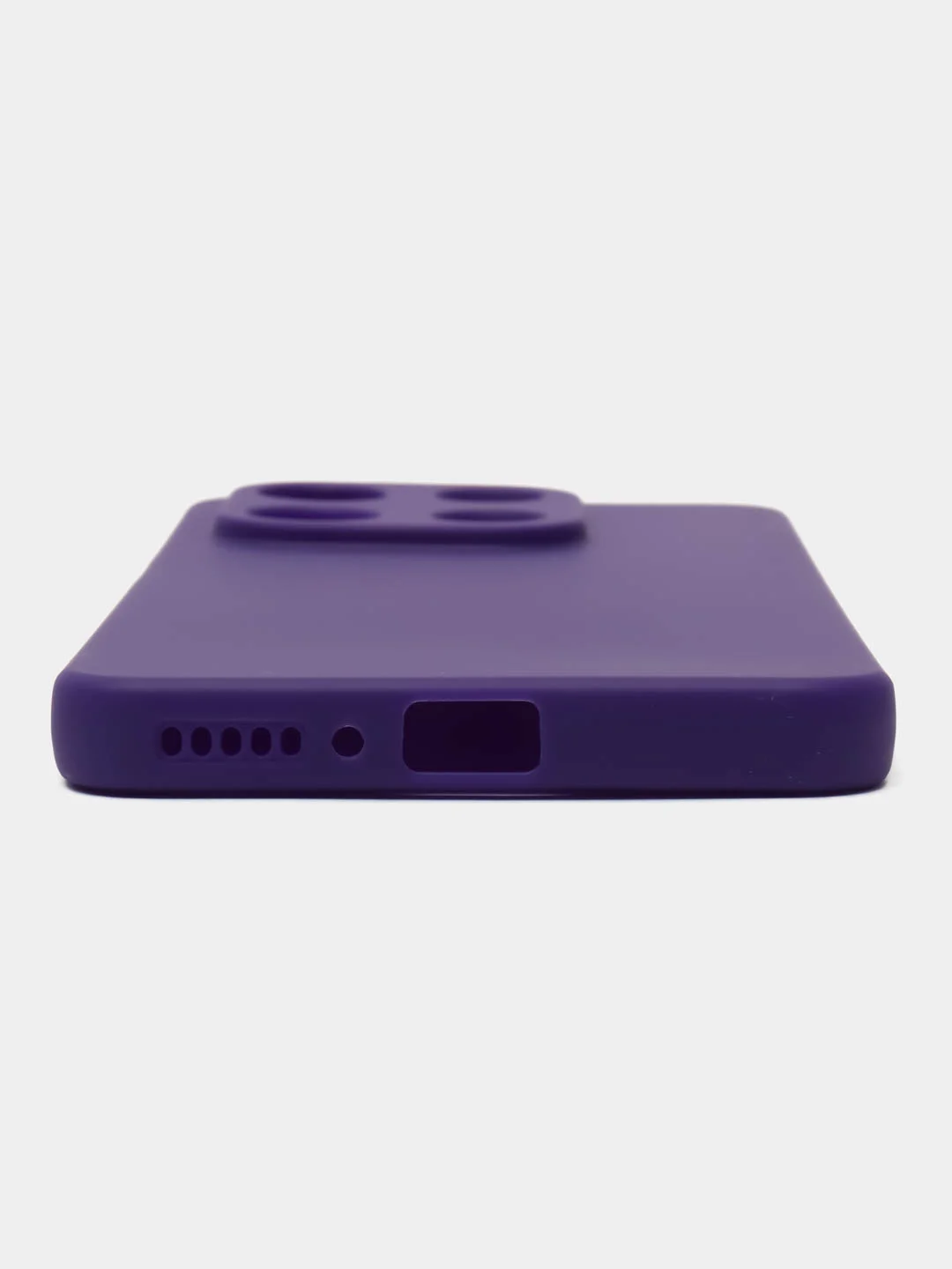 Фиолетовый чехол для Xiaomi Note 13 4G, цветной, накладка, матовая