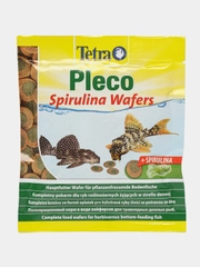 Корм для рыб TetraPleco Spirulina Wafers 15г (пакетик)