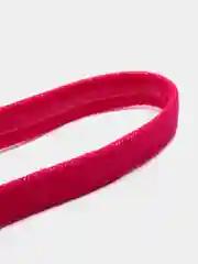 Фуксия повязка спортивная на голову, резинка для волос спортивная, с силиконовой вставкой