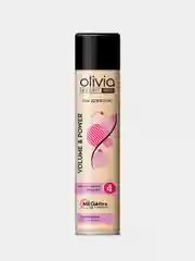 Лак для волос Olivia expert PRO "Volume&power", экстрасильная фиксация, 300мл