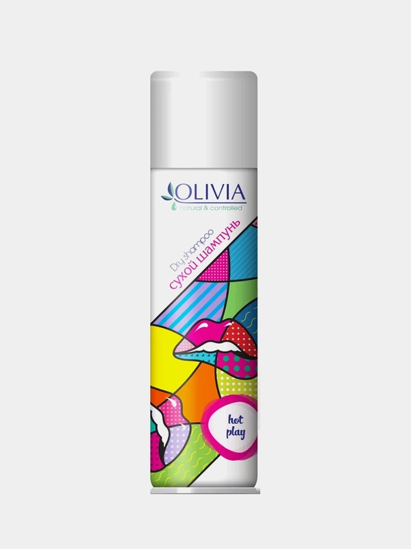 Сухой шампунь Olivia "Hot play", 200мл