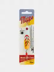 Оранжевый блесна колеблющаяся Mepps syclops, рыболовная колебалка меппс циклоп