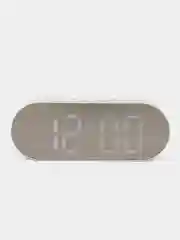 Белый часы настольные электронные