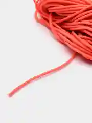 Кораллово-розовый шляпная резинка, 1,2 мм