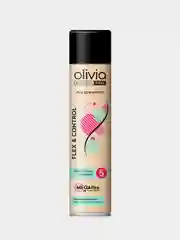 Лак для волос Olivia expert PRO Flex&control, сверхсильная фиксация, 300мл