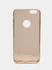 Золотой чехол силиконовый для iPhone 6 Plus / 6S Plus / 6+ / 6S+