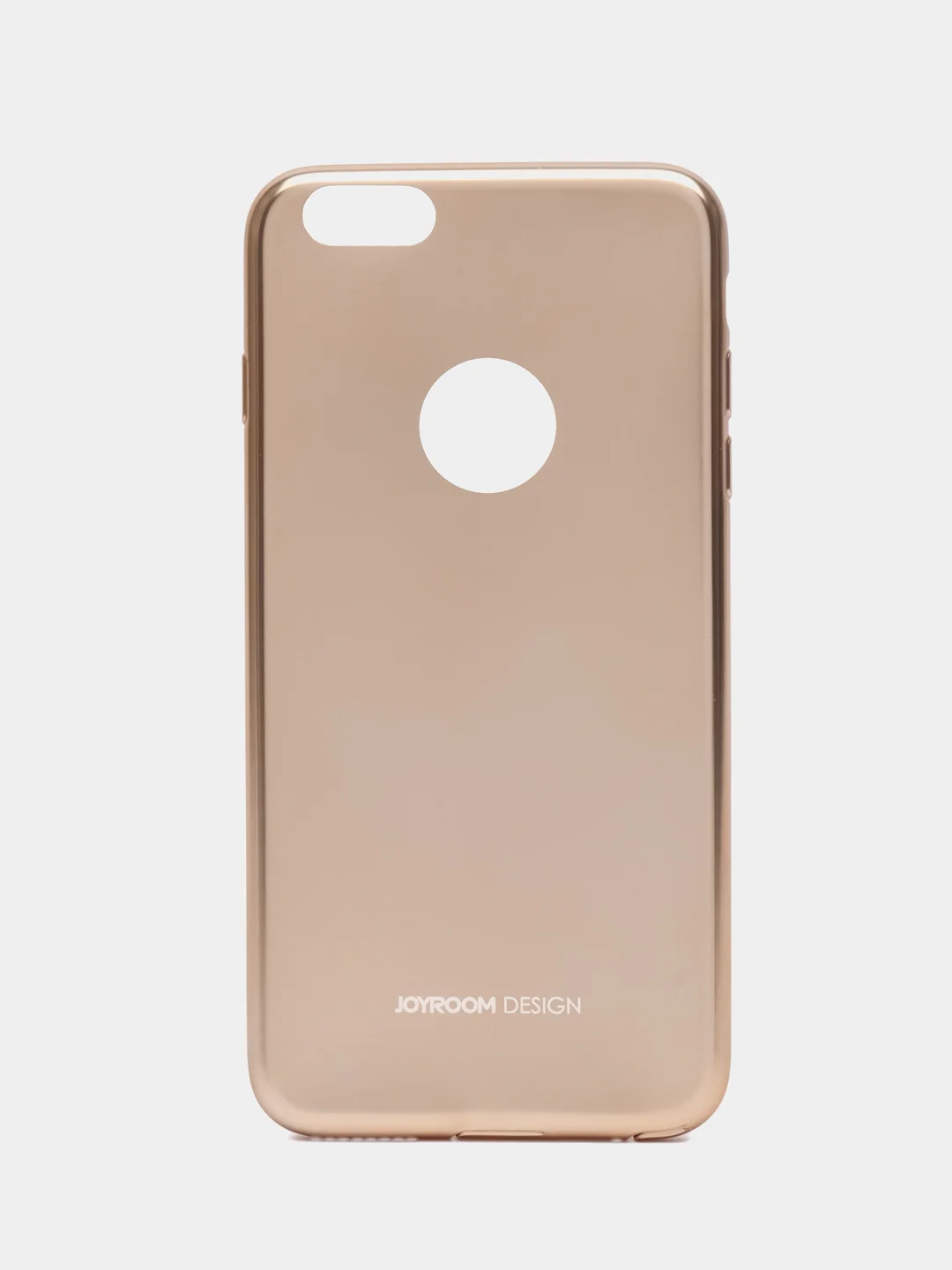 Золотой чехол силиконовый для iPhone 6 Plus / 6S Plus / 6+ / 6S+
