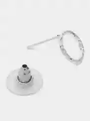 Изысканные серебряные серьги