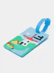 Лазурный багажная бирка для чемодана
