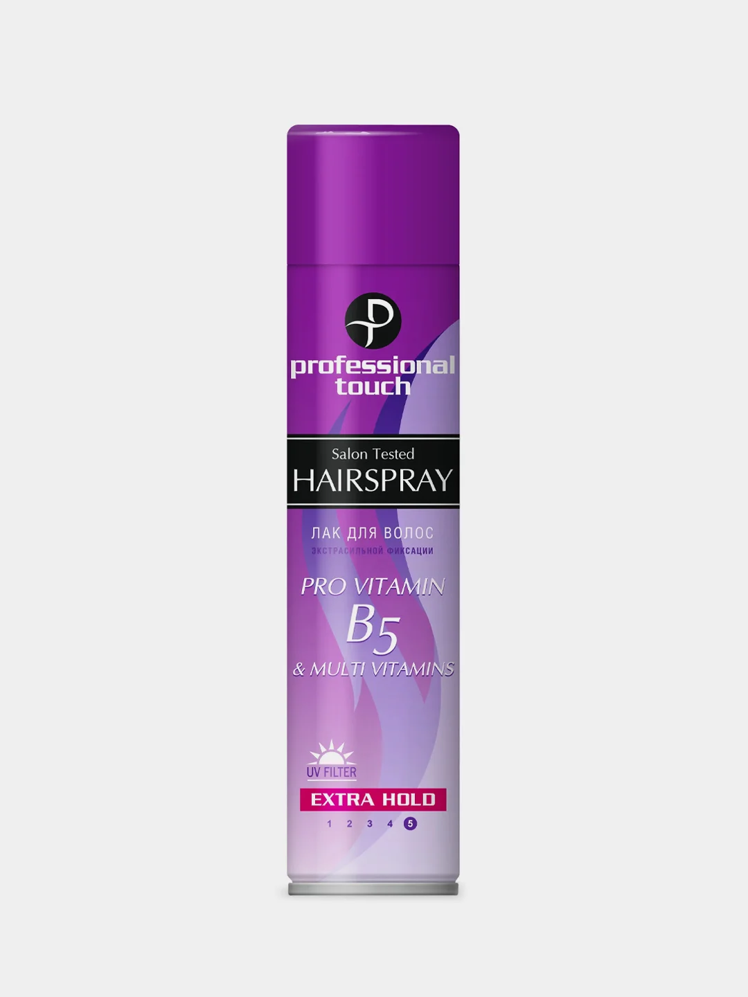 Лак для волос Olivia Professional Touch Pro "Vitamin B5 & Multi Vitamins", 265 мл