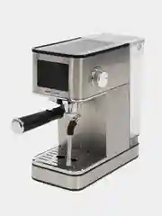 Серебряный кофеварка рожковая из нержавеющей стали KRONA Espresso Kaffeemaschine Inox 20 Bar