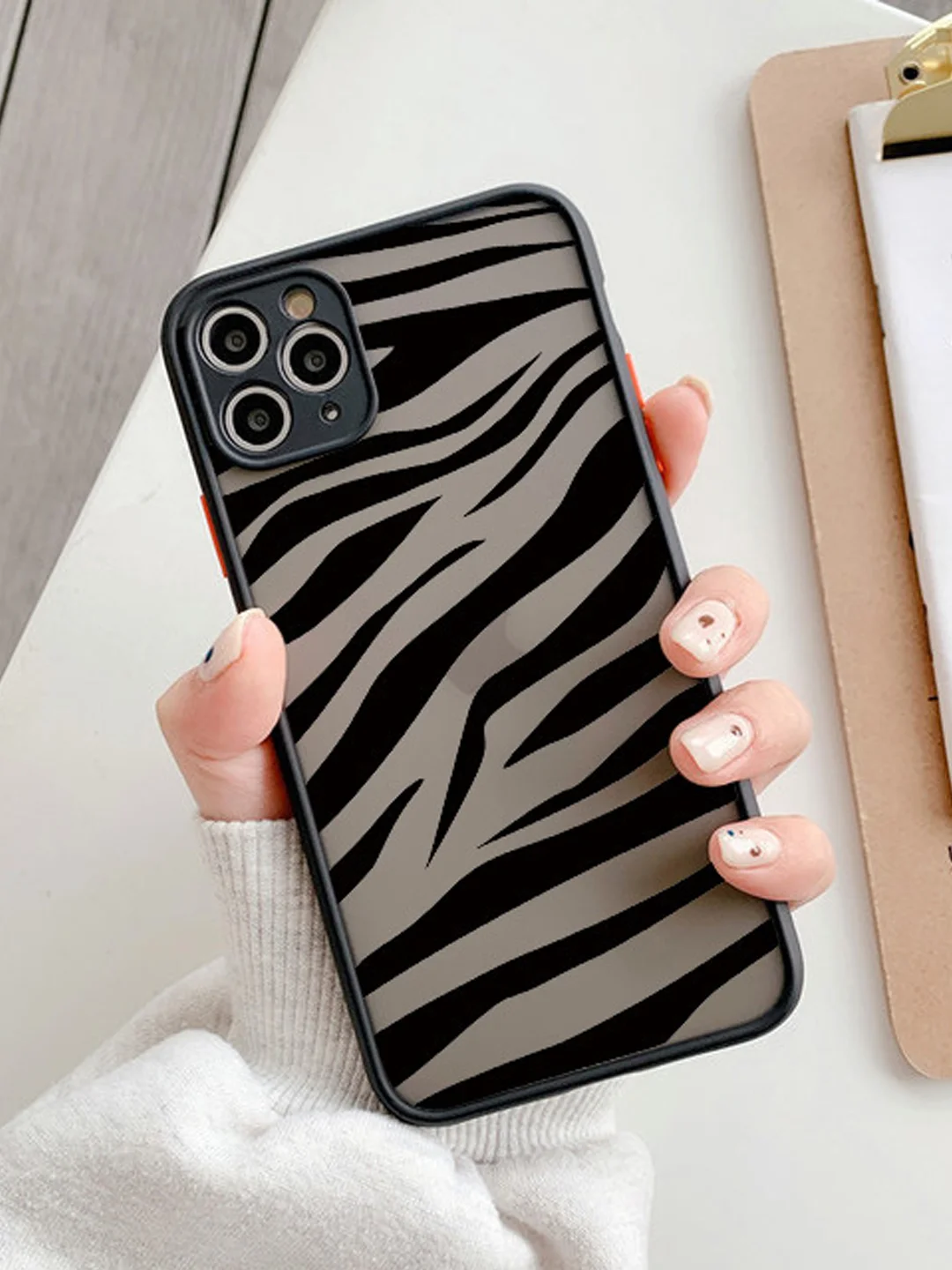 Оранжевый чехол для IPhone 12, 13, Pro, Pro Max, силиконовый, с принтом