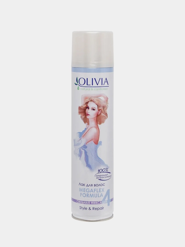 Лак для волос сильной фиксации Olivia, с экстрактом ромашки, 250 мл