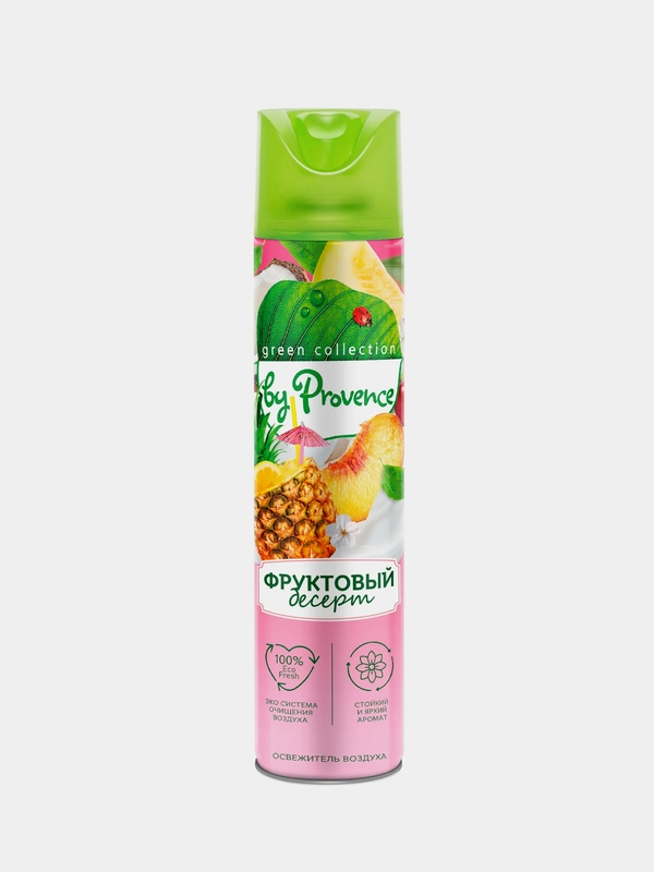 Освежитель Olivia Provence "Фруктовый десерт", аэрозольный баллон, 300 мл