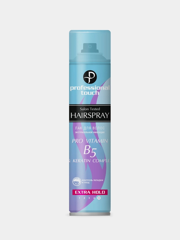 Лак для волос Olivia Professional Touch Pro vitamin B5 & Keratin complex, 265 мл