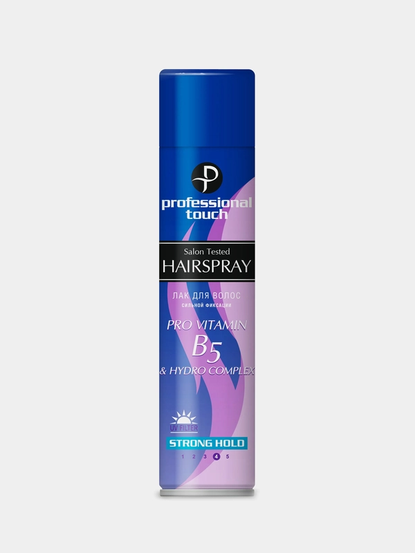 Лак для волос Olivia Professional TouchPro Vitamin B5 & Hydro Complex, 265 мл