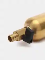 Фильтр самоочищающийся промывной латунный 3/4", 100 микрон, с манометром AV Engineering